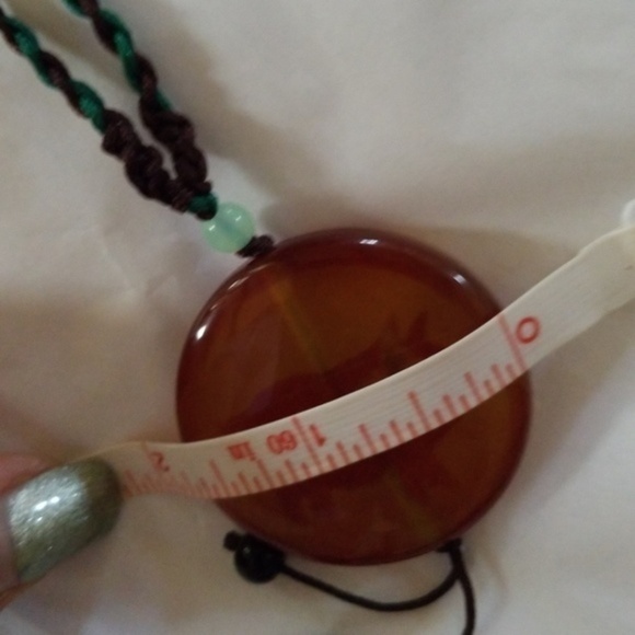 Mythical 2 sided agate necklace - Picture 7 of 8